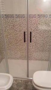 Cambio de bañera por ducha conservando la cenefa · Detalle 3